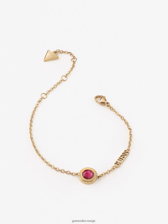 Guess farge-min-dag-armbånd gull gull unisex F0LJ804426