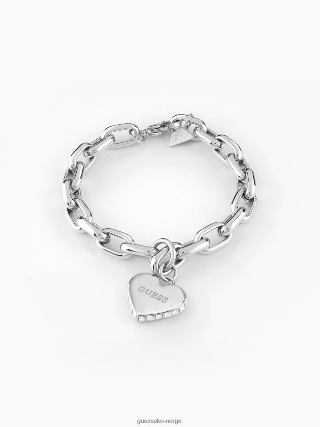 Guess forelsket-armbånd sølv sølv unisex F0LJ804822
