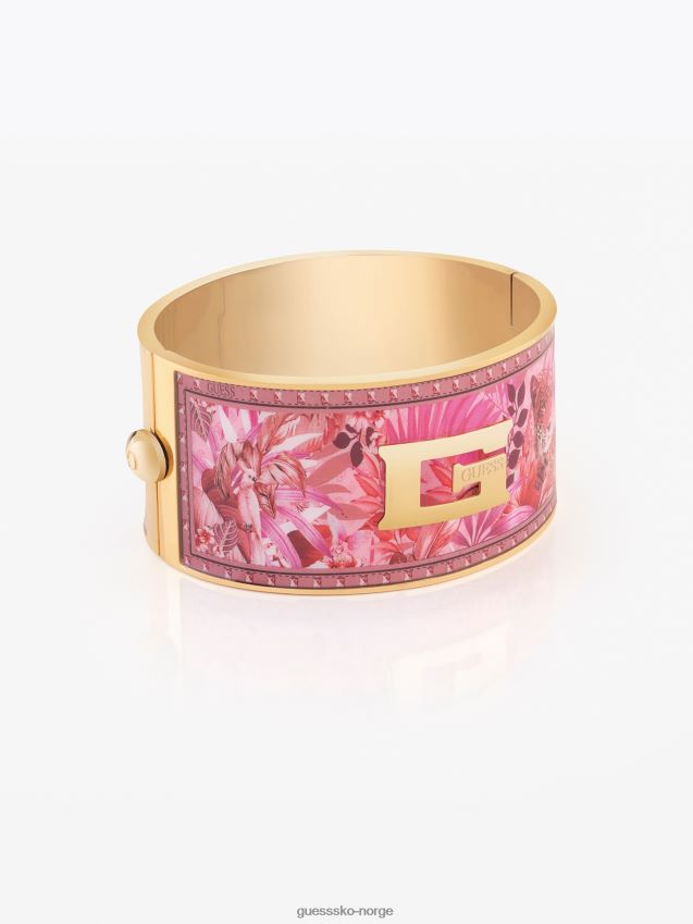 Guess foulard armbånd multi rosa multi rosa unisex F0LJ804732