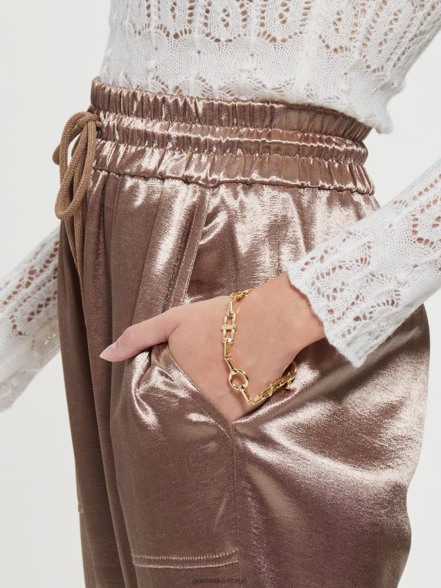 Guess gull-tone veksle armbånd gull gull unisex F0LJ8010151