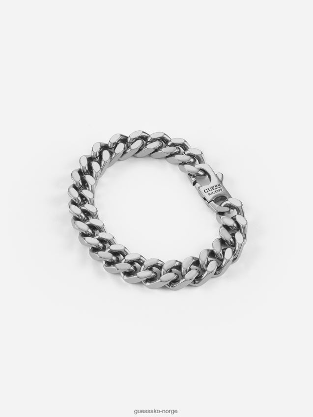 Guess hype-armbånd sølv sølv unisex F0LJ801184