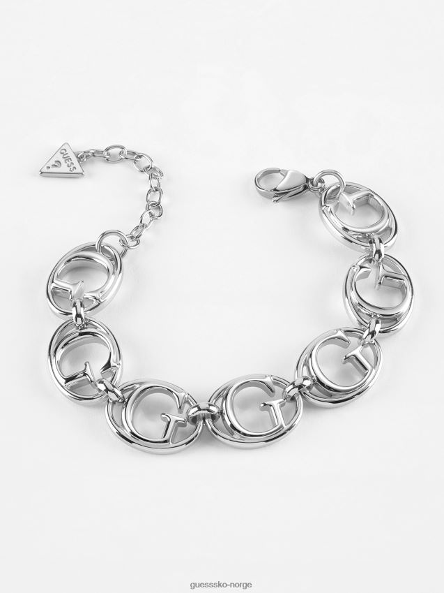 Guess ikonisk armbånd i sølv sølv unisex F0LJ804201