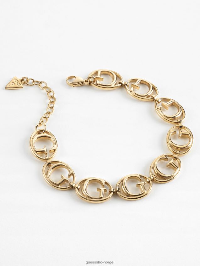 Guess ikonisk armbånd multi gull multi gull unisex F0LJ804567