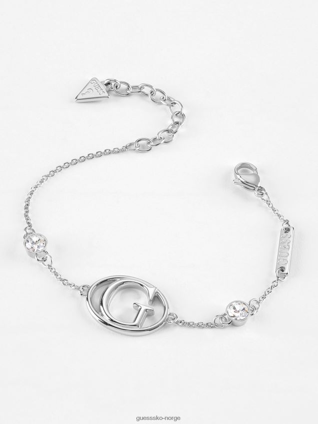 Guess ikonisk armbånd sølv unisex F0LJ804082