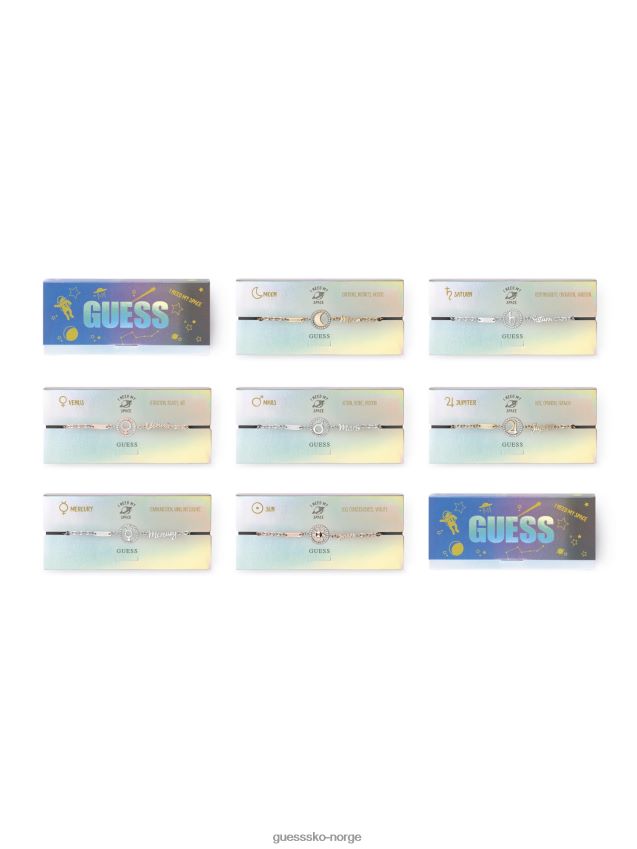 Guess jeg-trenger-my-space-sol-armbånd sølv sølv unisex F0LJ805898