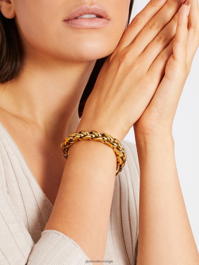 Guess lenket armbånd multi gull multi gull unisex F0LJ804193