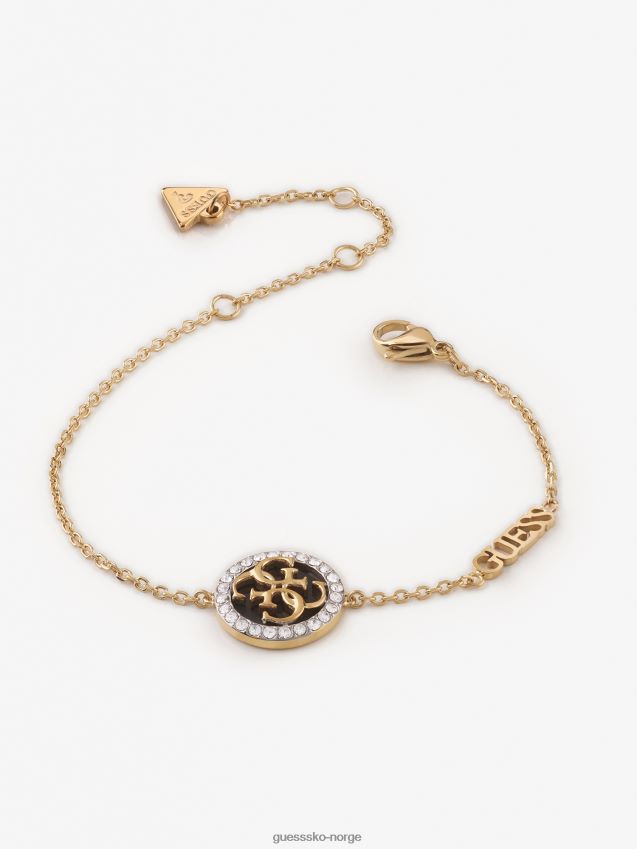 Guess liv-i-4g-armbånd svart multi svart multi unisex F0LJ804495