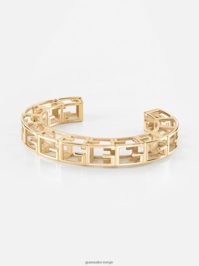 Guess multi gull g cube' armbånd multi gull unisex F0LJ806408