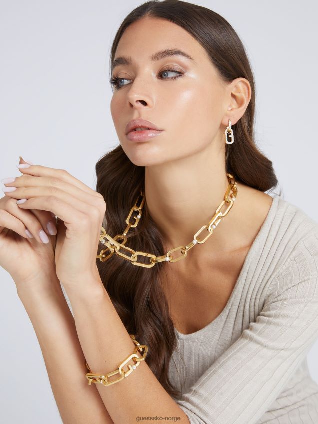 Guess multi gull g-speil-armbånd multi gull unisex F0LJ804511