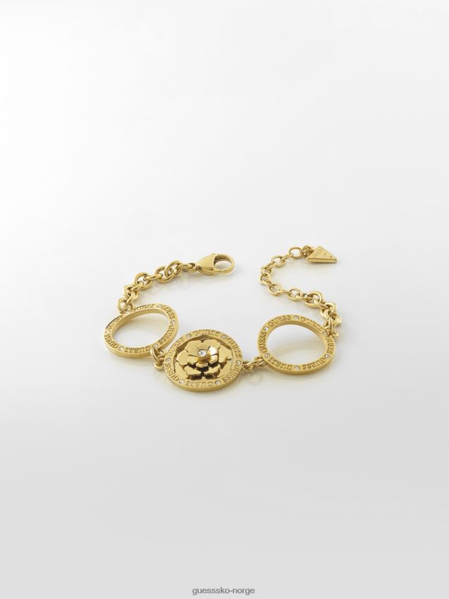Guess peony' armbånd gull gull unisex F0LJ804154