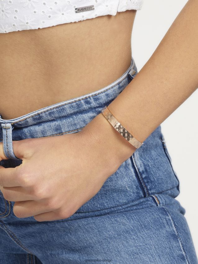 Guess rosa gull golden-hour-bangle-armbånd Rose gull unisex F0LJ804005