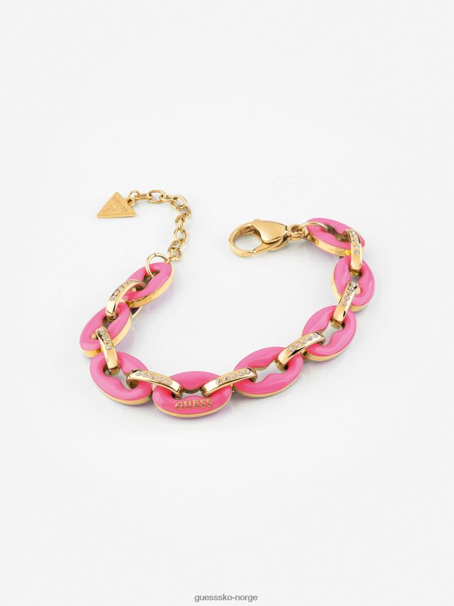 Guess rosa poplinks armbånd rosa unisex F0LJ806742