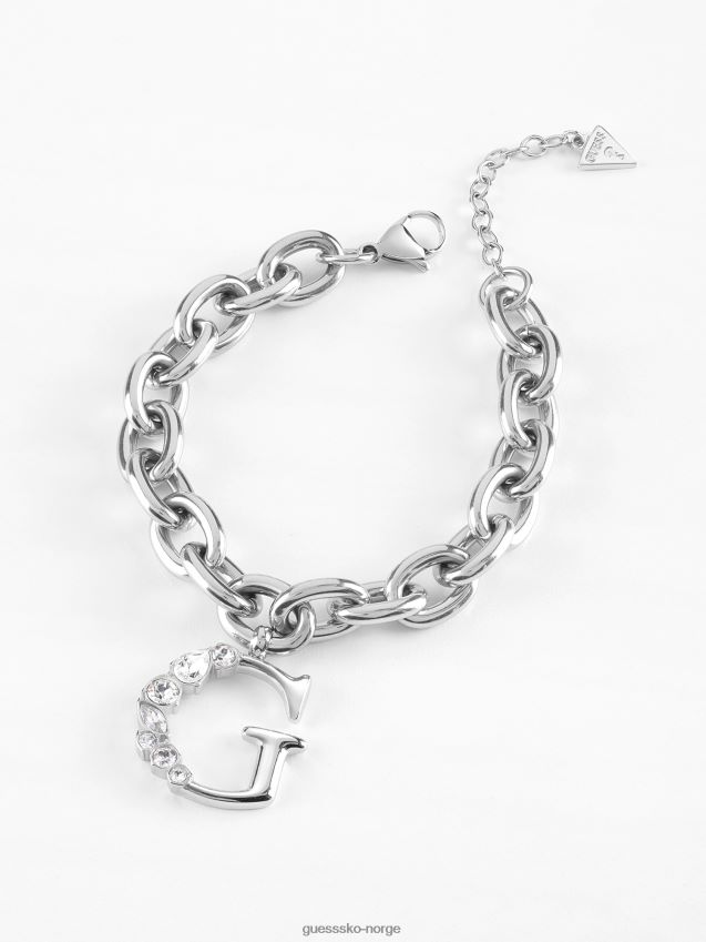 Guess sølv pure light' armbånd sølv unisex F0LJ803324