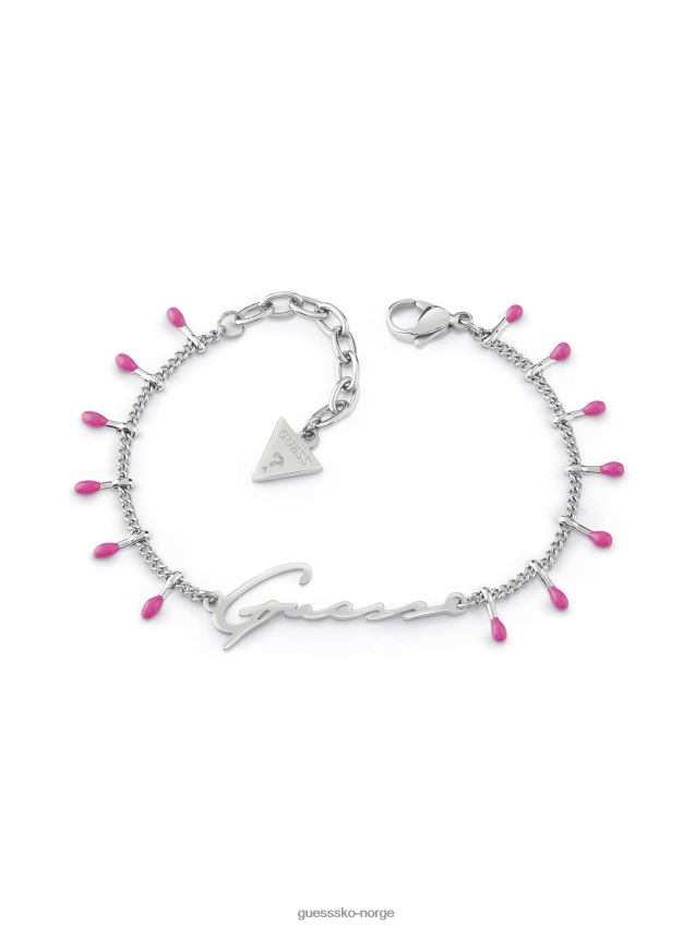 Guess sølv strandfest-armbånd sølv unisex F0LJ805782