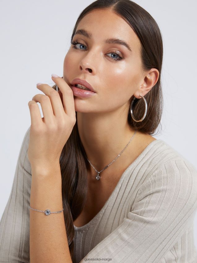 Guess sølvfarge-my-day-armbånd sølv unisex F0LJ804276