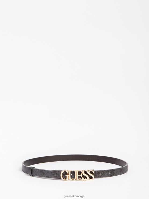 Guess grå multi naya 4g logo belte grå multi unisex F0LJ804265