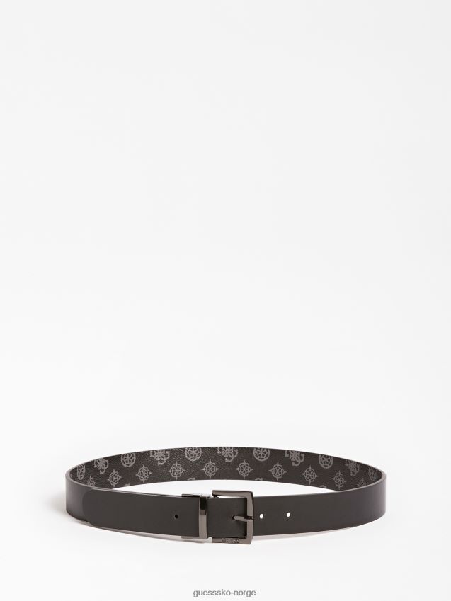 Guess hensely 4g peon logo belte svart multi svart multi unisex F0LJ804765