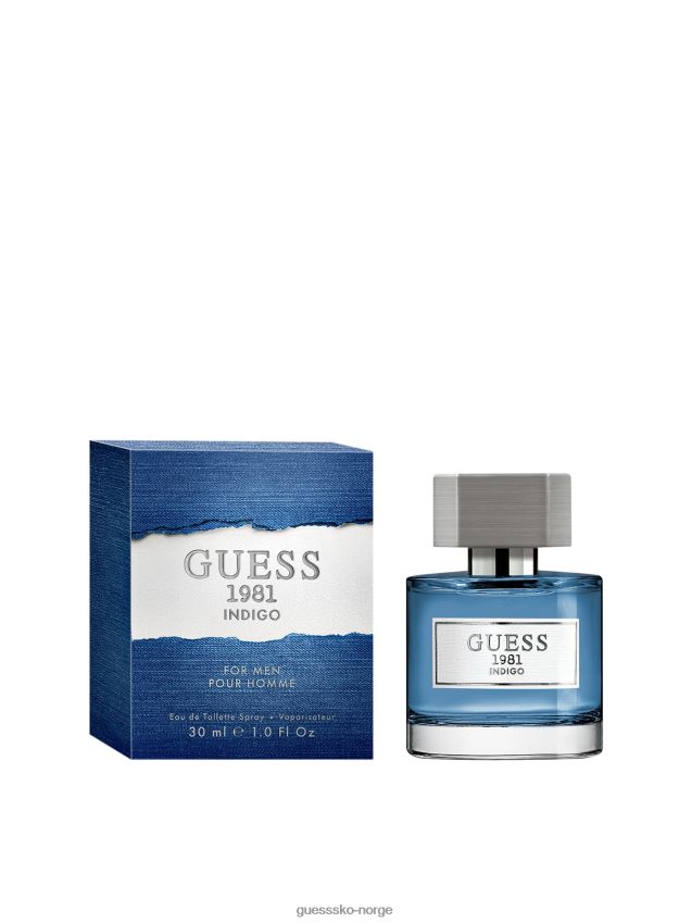 Guess 1981 indigo for menn - eau de toilette 30 ml hvit unisex F0LJ80839