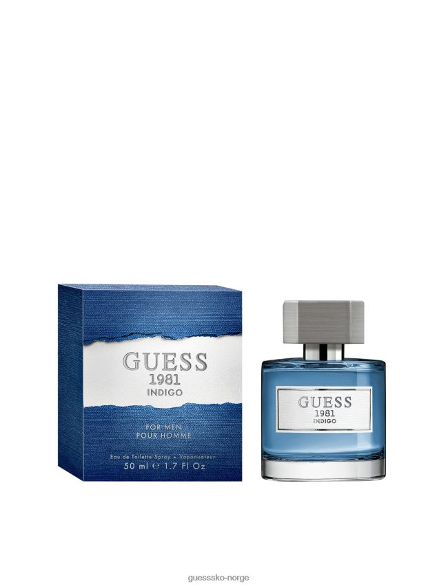 Guess 1981 indigo for menn - eau de toilette 50 ml hvit unisex F0LJ80721