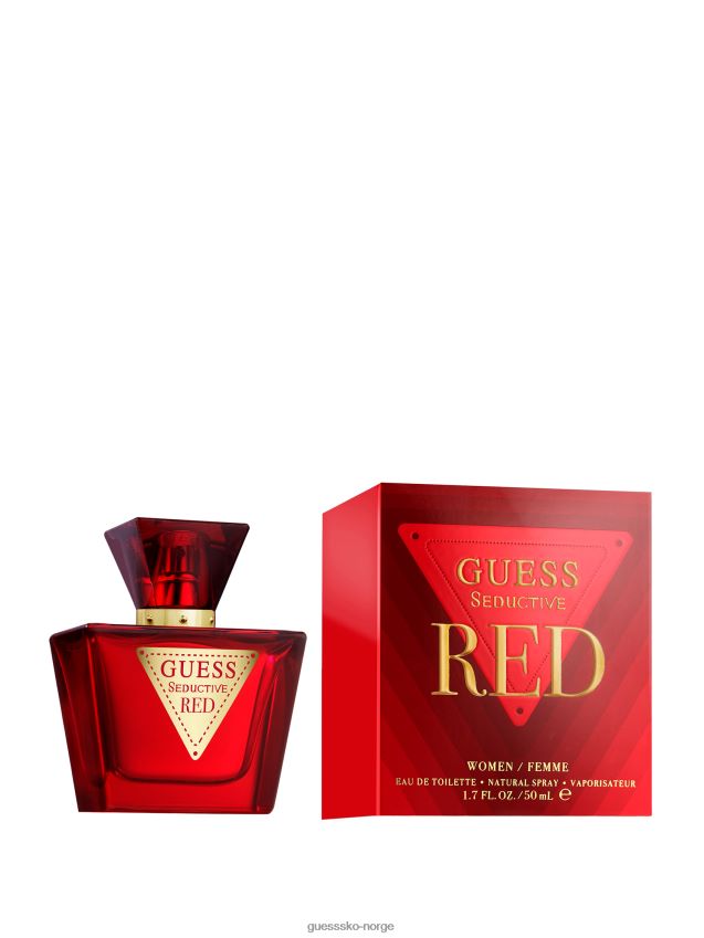Guess forførende rød for kvinner eau de toilette 1,7 oz ingen farge unisex F0LJ807753