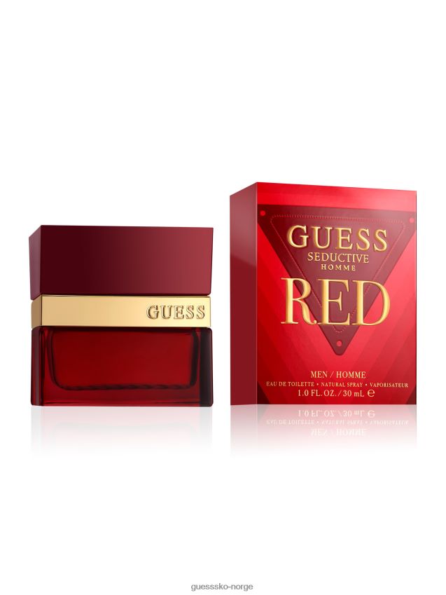 Guess rød forførende for menn - eau de toilette 30 ml hvit unisex F0LJ80799