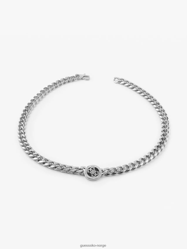 Guess 4g-ikon-kjede svart svart unisex F0LJ801614