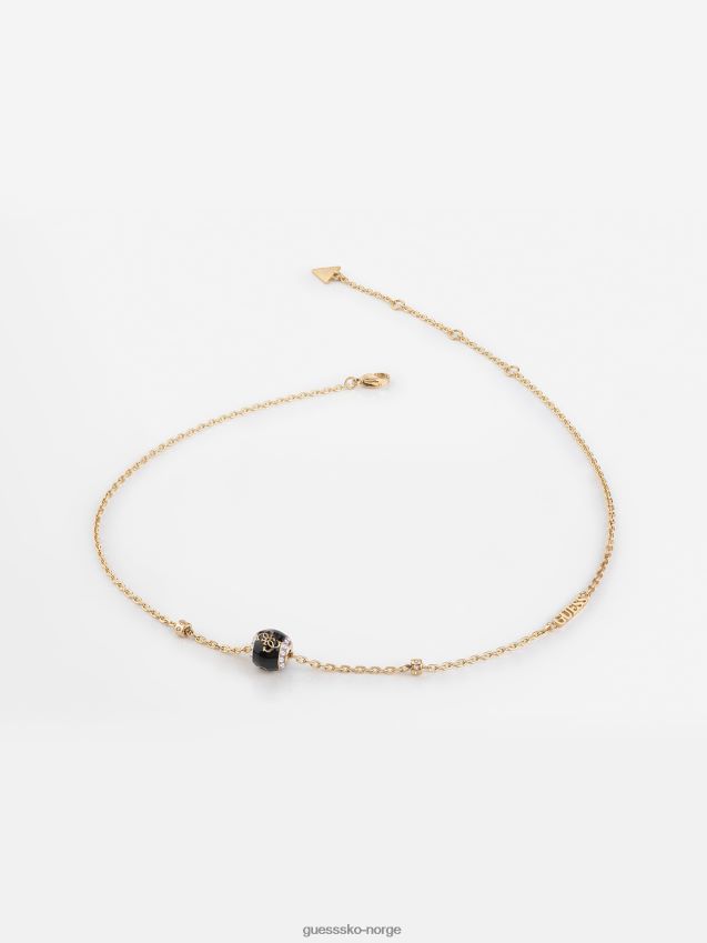 Guess 4g-løkke-kjede svart multi svart multi unisex F0LJ804382