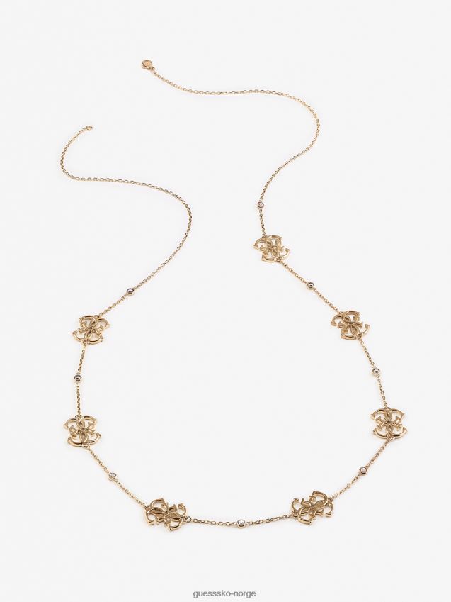 Guess 4g status' halskjede multi gull multi gull unisex F0LJ804033