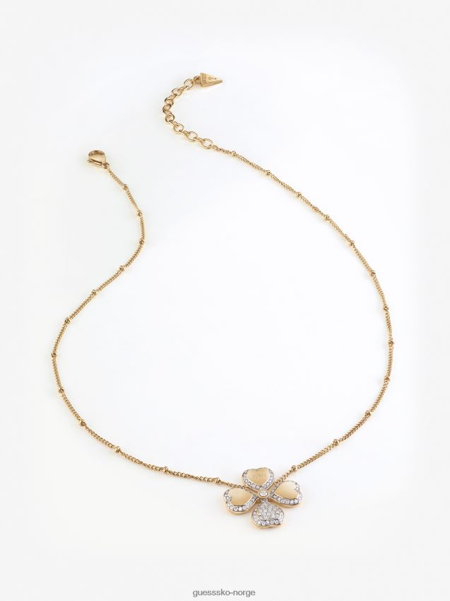 Guess fint hjerte halskjede multi gull multi gull unisex F0LJ804119