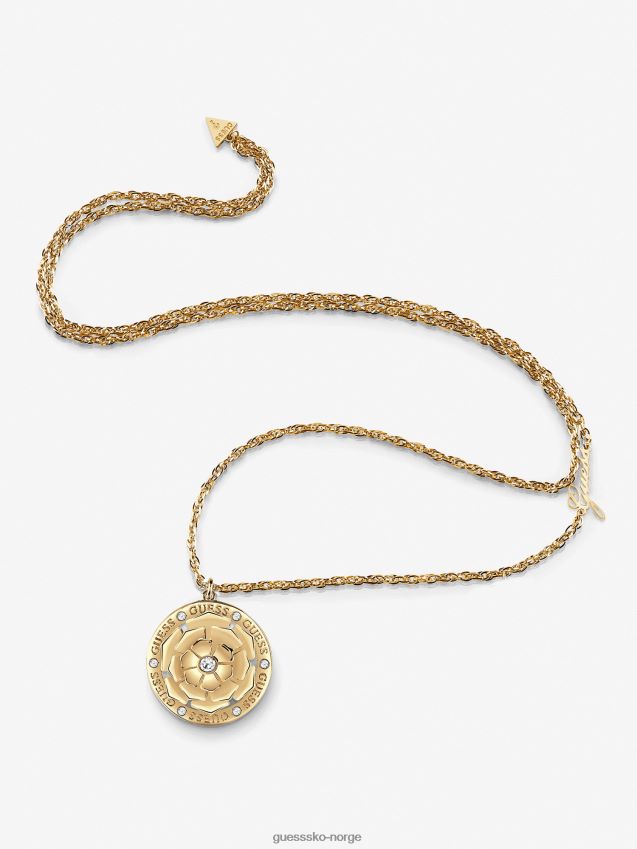 Guess gjett-peon-kjede gull unisex F0LJ804130