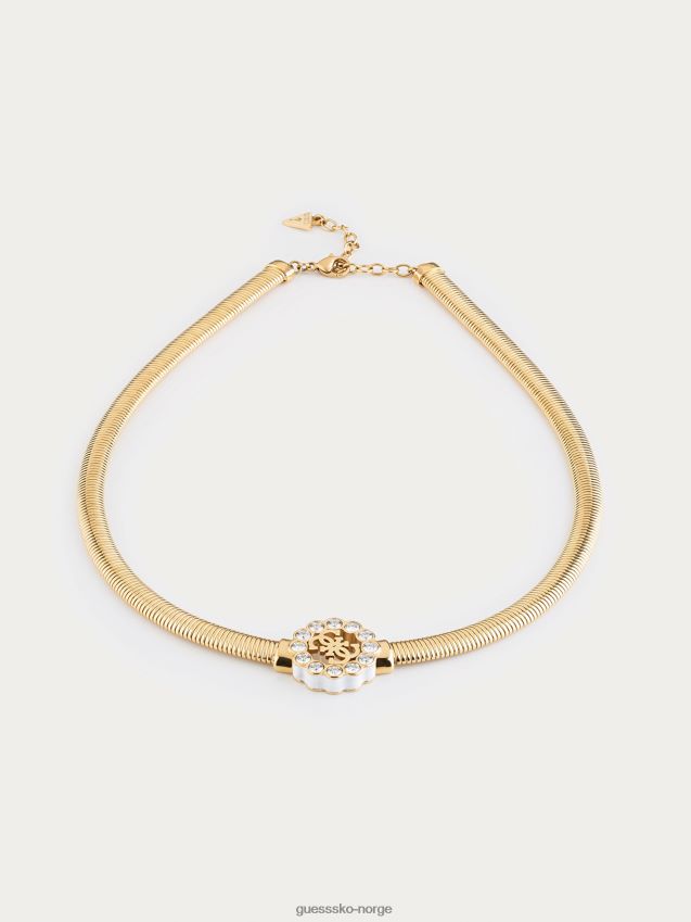 Guess gull gal om gull halskjede gull unisex F0LJ804212