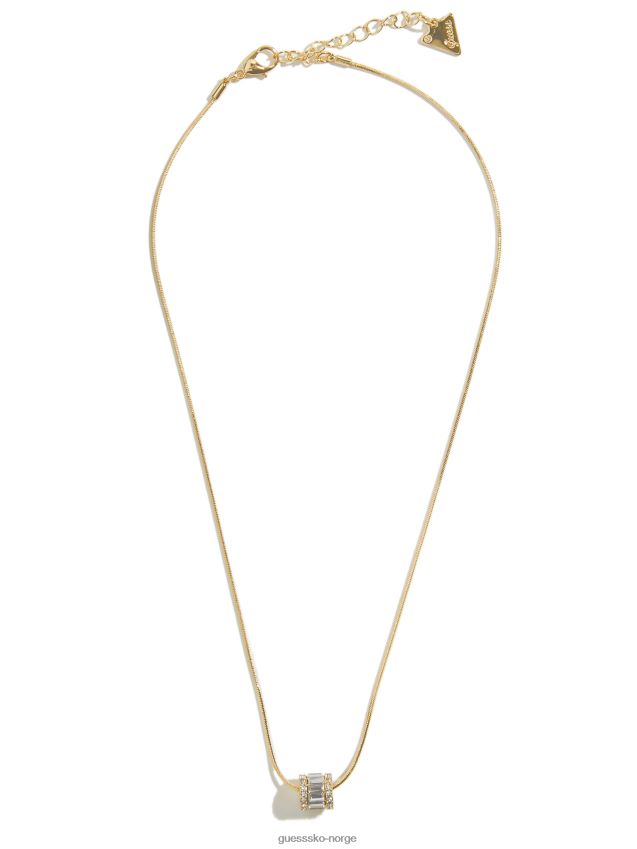 Guess gull sparkle fat halskjede gull unisex F0LJ807817