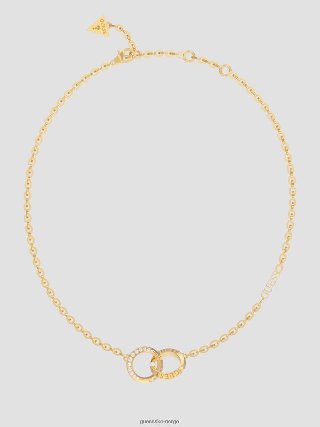 Guess gull-tone forever link kjede gult gull gult gull unisex F0LJ8010061