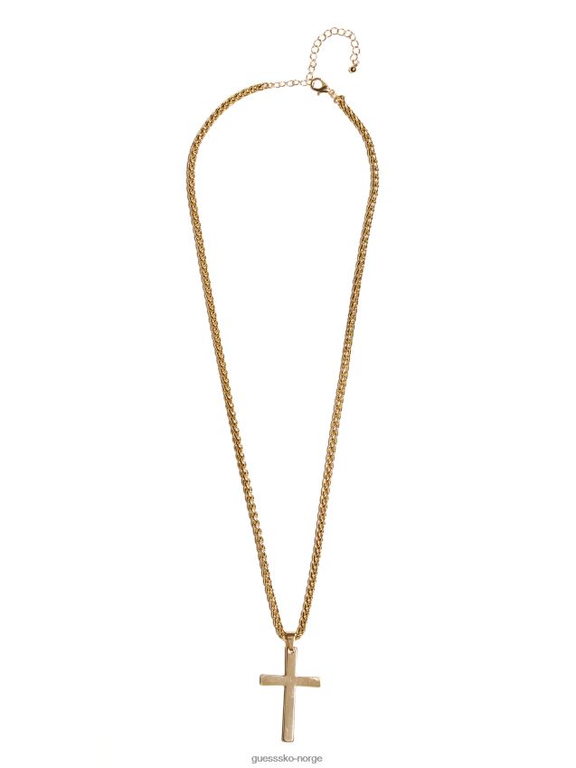 Guess gull-tone kors kjede gull gull unisex F0LJ8011097