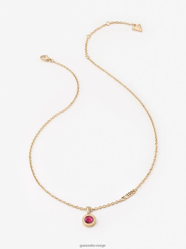 Guess gullfarge-min-dag-kjede gull unisex F0LJ804415