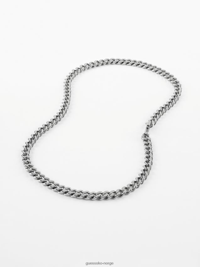 Guess hype-kjede sølv sølv unisex F0LJ801490