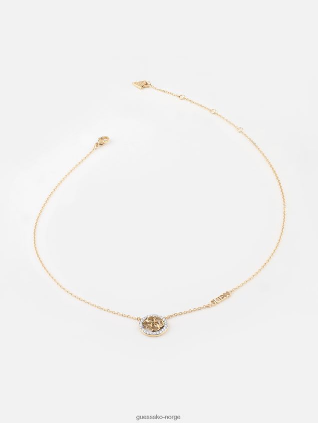 Guess liv-i-4g-kjede multi gull multi gull unisex F0LJ804303