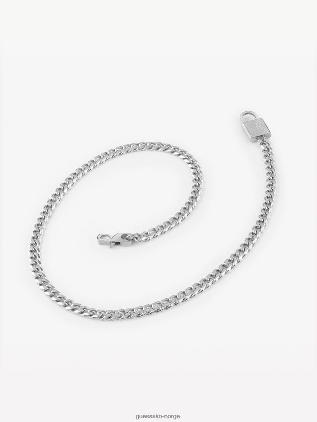 Guess lockn-roll-kjede sølv sølv unisex F0LJ801157