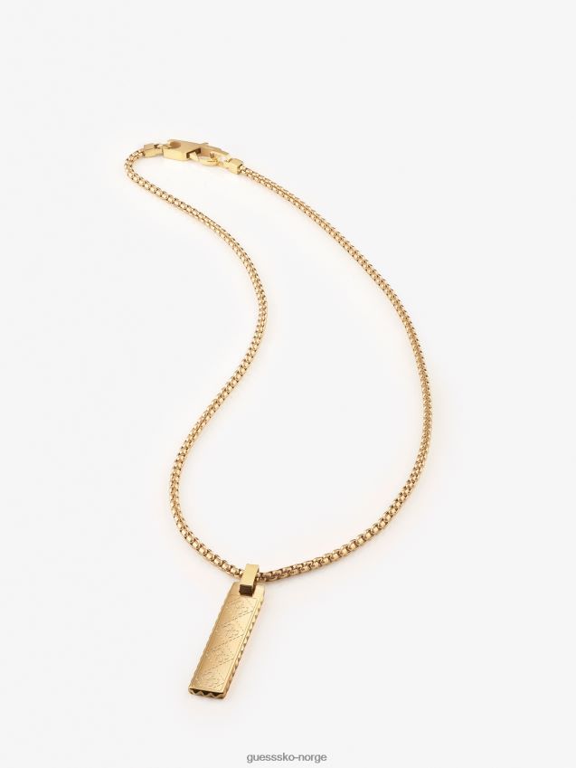 Guess log-in-gjett-kjede multi gull multi gull unisex F0LJ801580