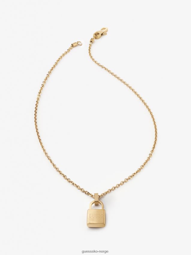 Guess multi gull lockn-roll-kjede multi gull unisex F0LJ801125