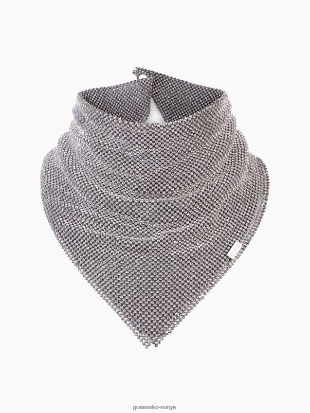 Guess sølv danse-dronning-kjede sølv unisex F0LJ804648