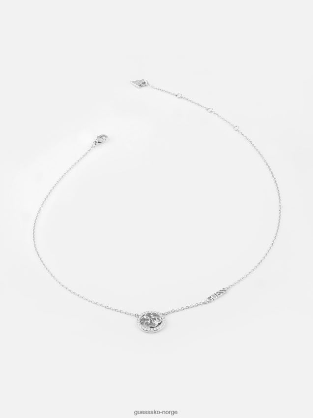 Guess sølv liv-i-4g-kjede sølv unisex F0LJ804302