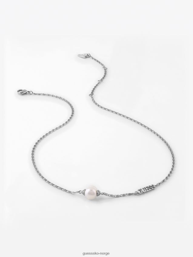 Guess sølv undervanns-kjærlighet-kjede sølv unisex F0LJ804486