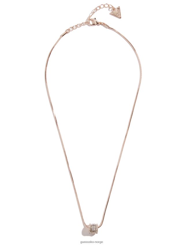 Guess sparkle barrel kjede sølv sølv unisex F0LJ807818