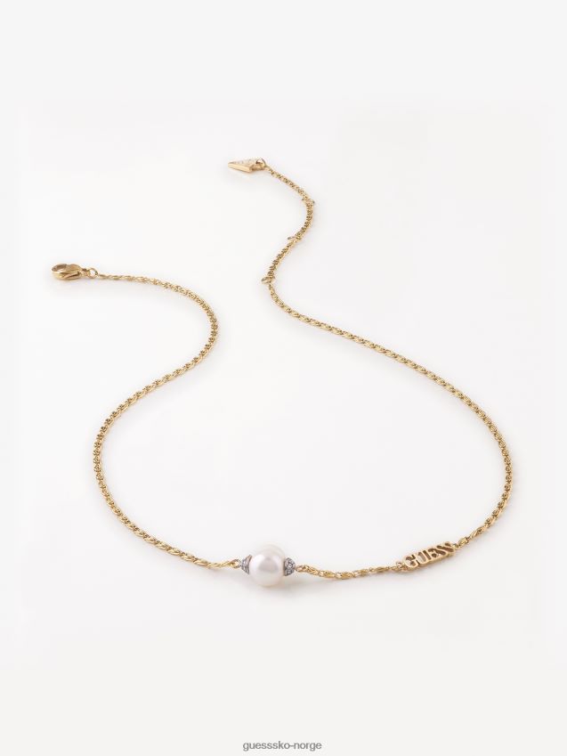 Guess undervanns-kjærlighet-kjede multi gull multi gull unisex F0LJ804459