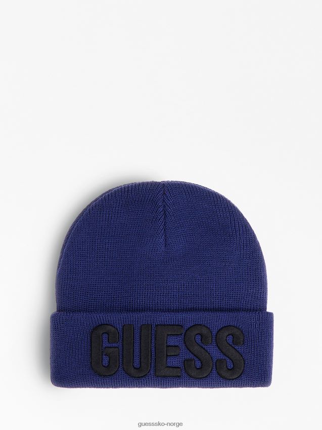Guess blå multi front logo lue blå multi unisex F0LJ801798