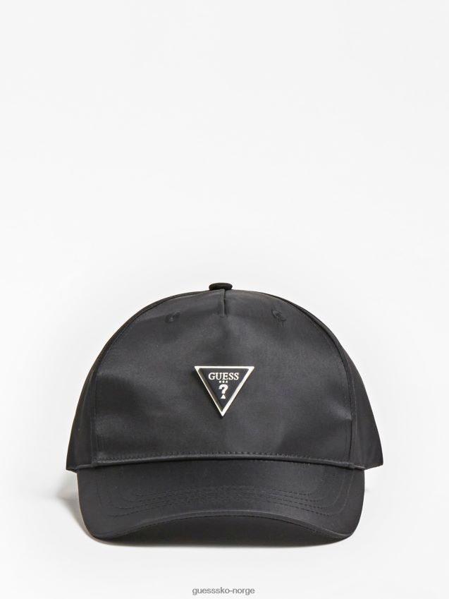 Guess certosa nylon smart baseballcap svart svart unisex F0LJ8098
