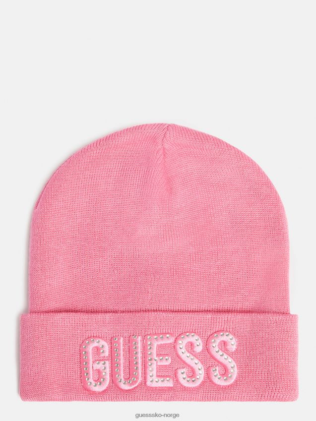 Guess front logo lue rosa rosa unisex F0LJ802247