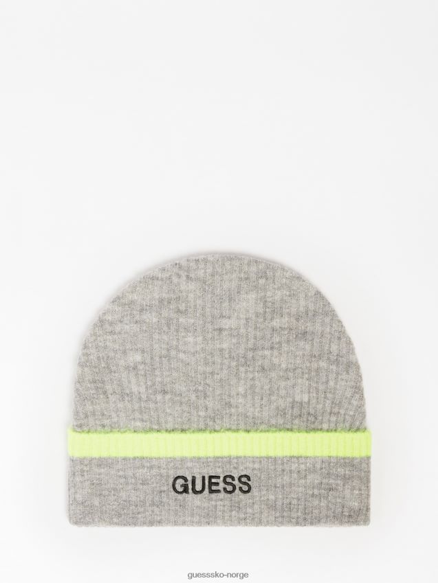 Guess grå multi ullblanding lue grå multi unisex F0LJ804203