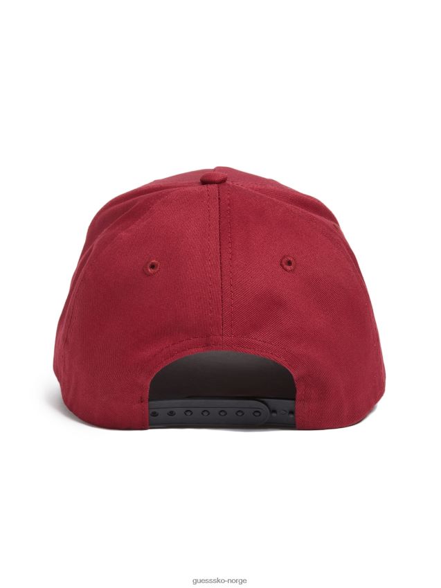 Guess ombre logo baseballhatt rød rød unisex F0LJ808948